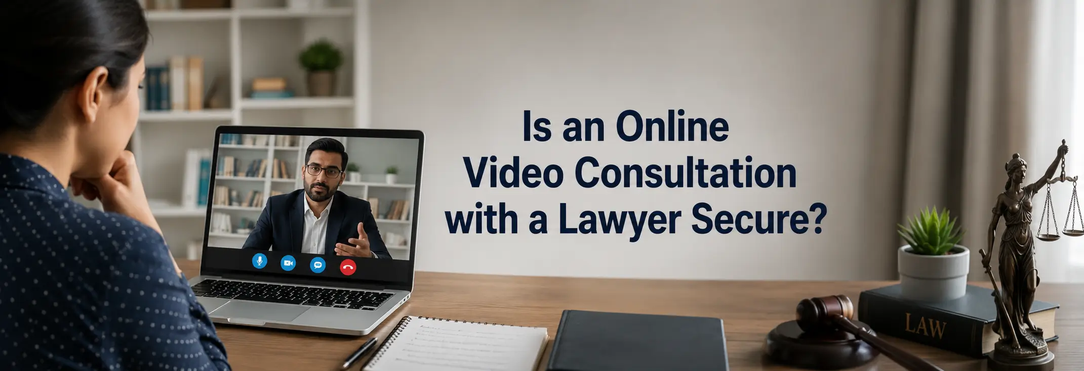 Is an Online Video Consultation with a Lawyer Secure