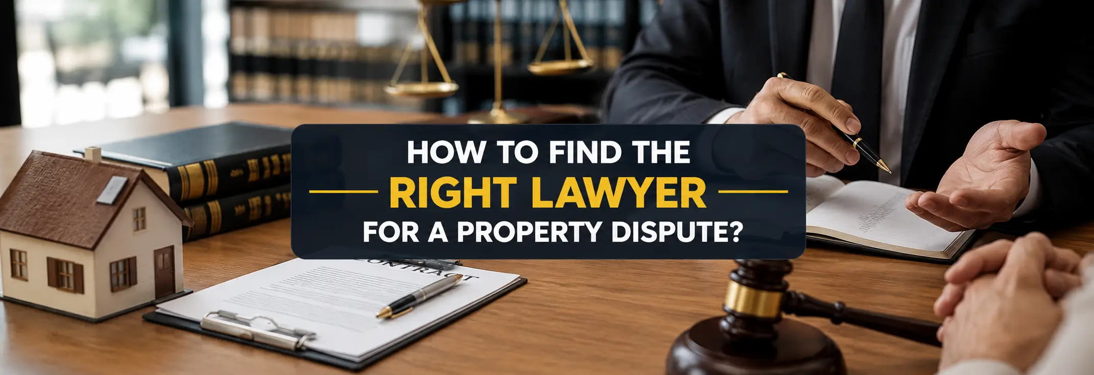 How to Find the Right Lawyer for a Property Dispute